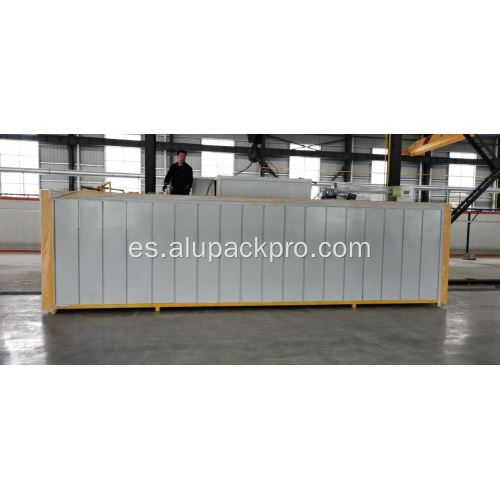 Horno de transferencia con efecto de veta de madera de perfiles de aluminio